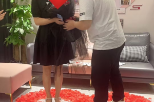 长沙爱渡见证真情，小林与陆先生五一定婚启新篇